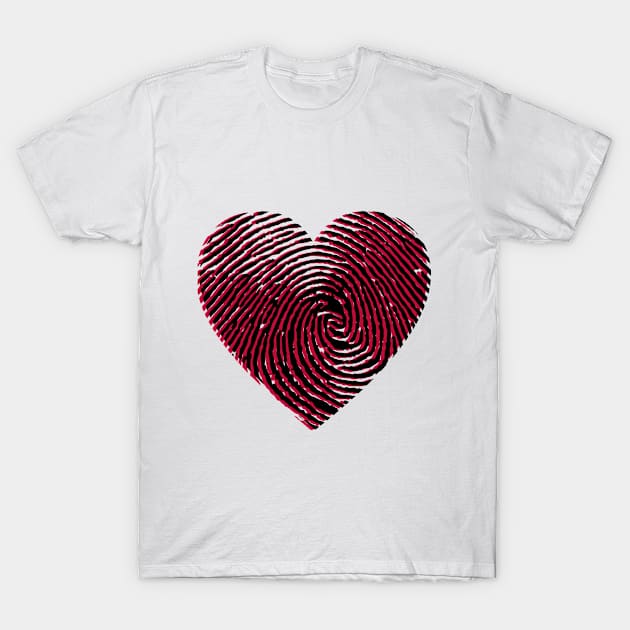 heart T-Shirt by Shreedigital 